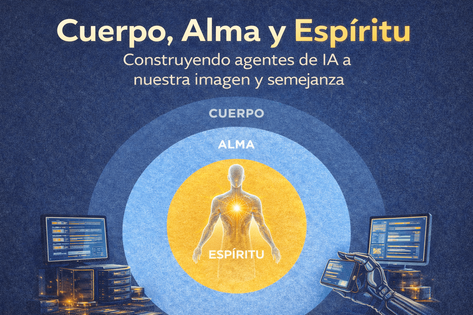Cuerpo, alma y espíritu: Construyendo agentes de IA a nuestra imagen y semejanza